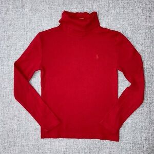 Polo Ralph Lauren size 6x ribbed turtleneck EUC